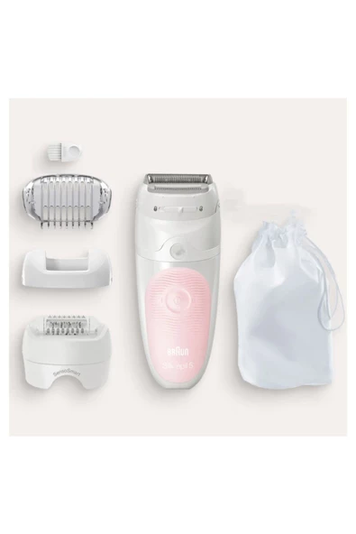 Braun Tıraş Başlığı Dahil 4 Adet Ekstra Ile Silk-epil  Islak Ve Kuru Epilatör - 5