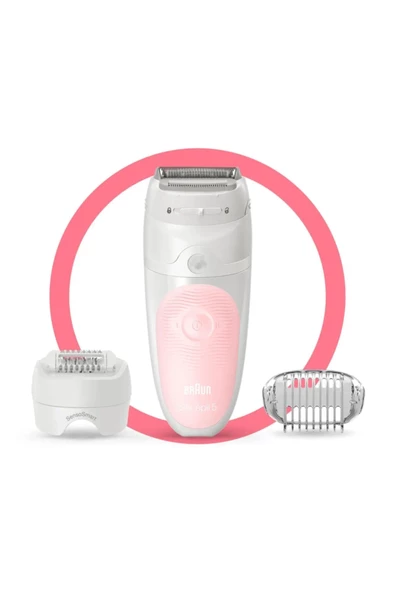 Braun Tıraş Başlığı Dahil 4 Adet Ekstra Ile Silk-epil  Islak Ve Kuru Epilatör - 2