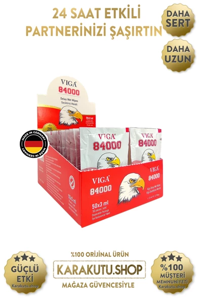 Viga 84000 Mendil 50 Adet Geçiktiriçi Etkili Mendil - 3