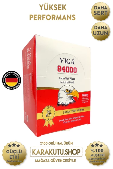 Viga 84000 Mendil 50 Adet Geçiktiriçi Etkili Mendil - 2