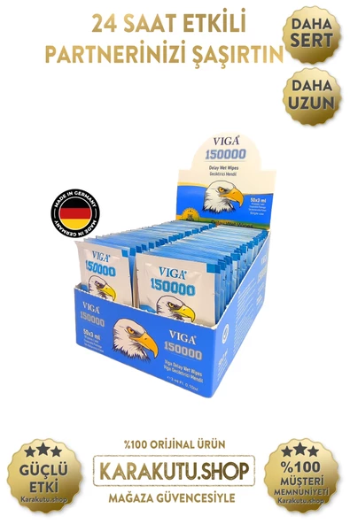 Viga 150000 Mendil 50 Adet Geçiktiriçi Uzun Deneyim Mendili - 3