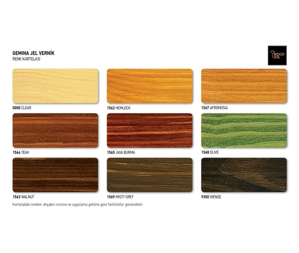 Woodsol Gemina Dış Mekan Ahşap Jel Vernik 1569 Misty Grey 2.5 l - Resim 5