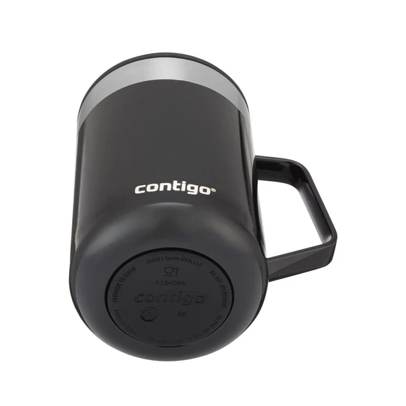 Contigo Streeterville Vakumlu Masa Kupası 420ml - Siyah - 5