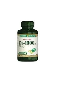 Nature's Bounty Vitamin D3 1000 IU 100 Softgel