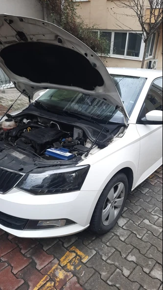 SKODA FABİA 2017  Kaput Amortisör Seti  YERLİ ÜRETİM - 3