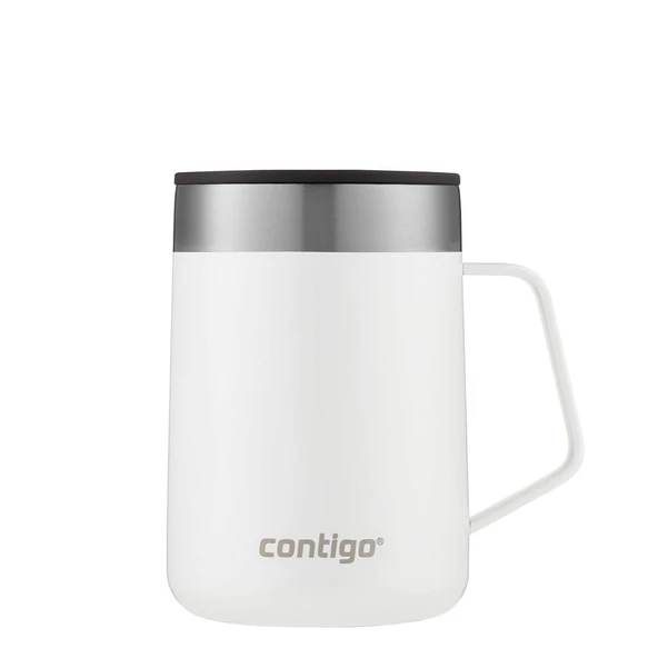 Contigo Streeterville Vakumlu Masa Kupası 420ml - Beyaz