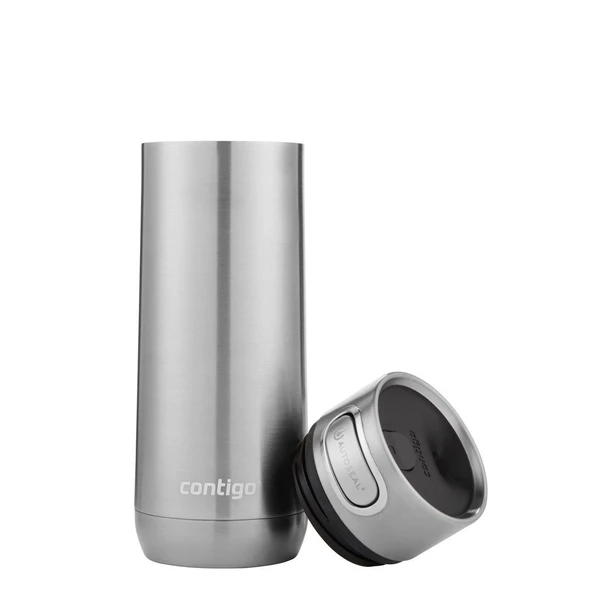 Contigo Luxe Autoseal Termos Bardak 470ML - Gri - 5