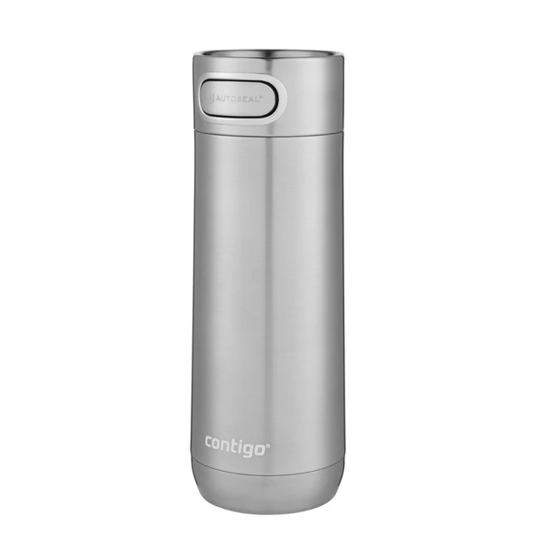 Contigo Luxe Autoseal Termos Bardak 470ML - Gri - 3
