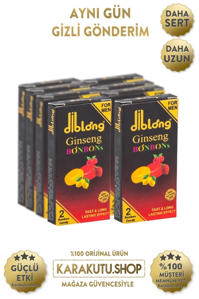 Diblong Ginseng Bonbons 8 Adet