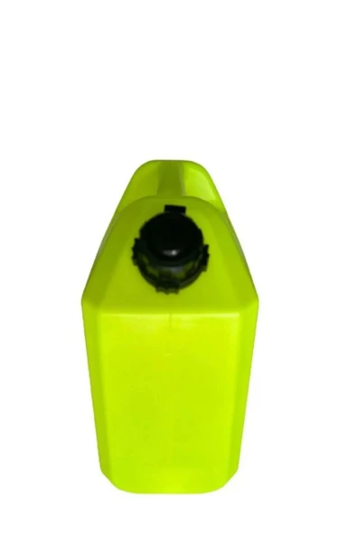 Benzin BidonuSARI 10Litre Akaryakıt Mazot Taşıma Doldurma Boşaltma Borulu Plastik Antistatik - 4