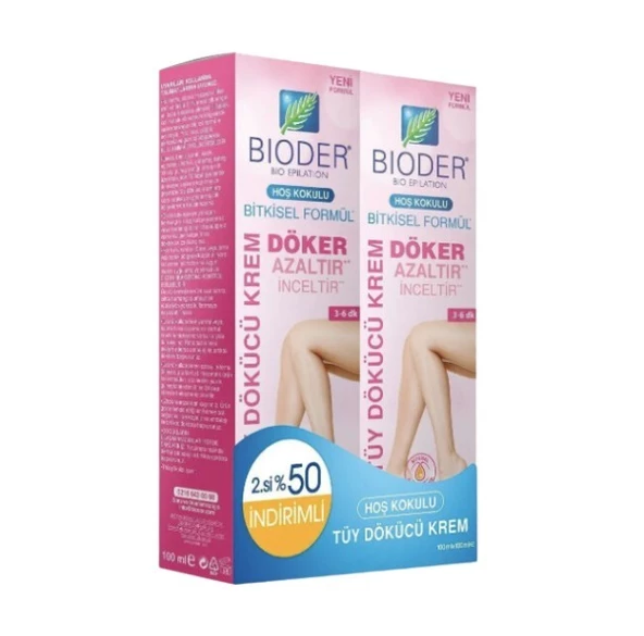Bioder Tüy Dökücü Krem Kadınlara Özel 100 ml 2.si %50 İndirimli