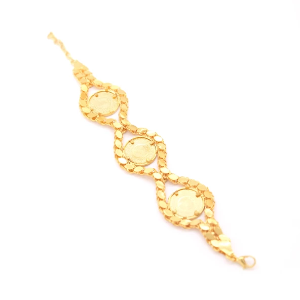 İmitasyon Çeyrekli Bileklik Arpa Çerçeve 3 Çeyrekli Model BLK-1046 - Resim 5