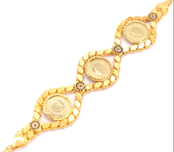 İmitasyon Çeyrekli Bileklik Arpa Çerçeve 3 Çeyrekli Model BLK-1046 ürün görseli