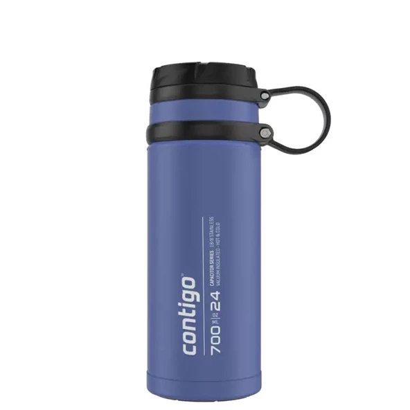 Contigo Fuse SS Thermalock Vakumlu Termos 700ML - Mavi - Resim 3