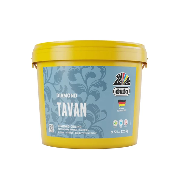 Düfa Diamond Mat Tavan Boyası Beyaz 17.5 l