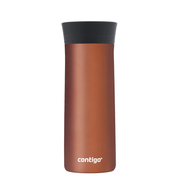 Contigo Pinnacle Autoseal Termos Bardak 420ML - Kahverengi - 3