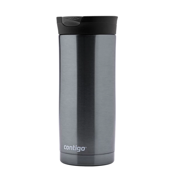 Contigo Huron Snapseal Termos Bardak 470ML - Gri - 2