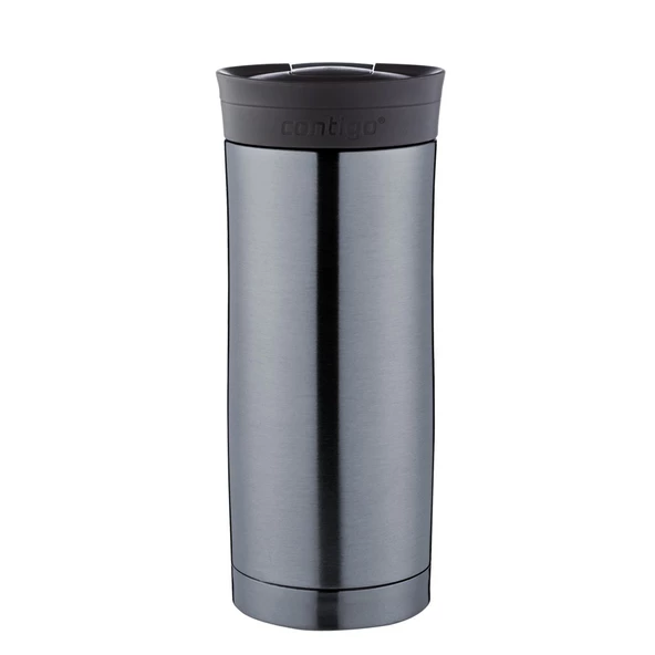 Contigo Huron Snapseal Termos Bardak 470ML - Gri - 5