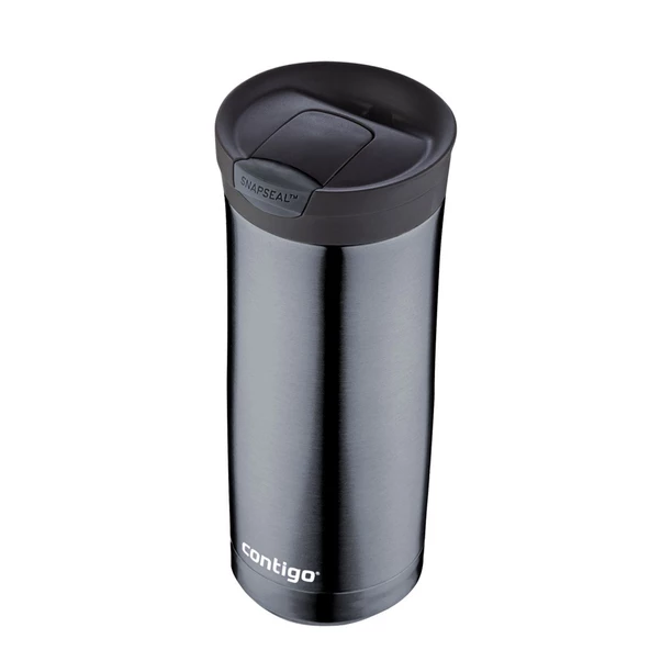 Contigo Huron Snapseal Termos Bardak 470ML - Gri - 4