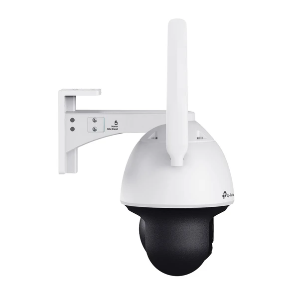 TP-Link VIGI C540-4G 4mp 4mm Lens 30mt FullColor H.265+ Dahili Ses Ve Hoparlör 4G IP PTZ Kamera - 4