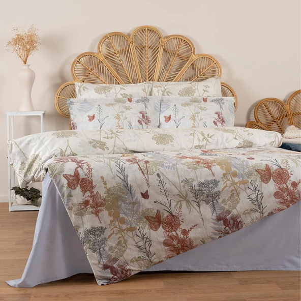 Soley | Lina | %100 Pamuk Tek Kişilik Nevresim Takımı