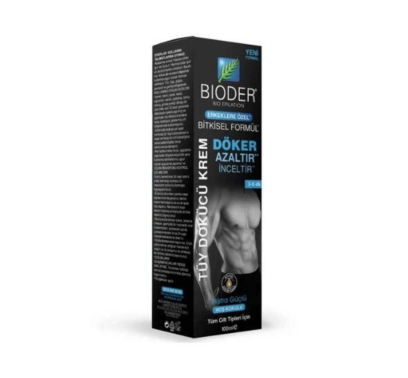 Bioder Tüy Dökücü Krem Erkeklere Özel 100 ml