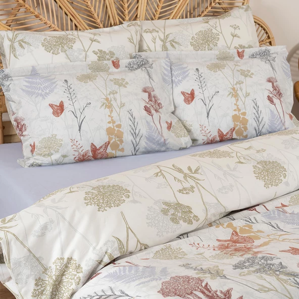 Soley | Lina | %100 Pamuk Tek Kişilik Nevresim Takımı - 2