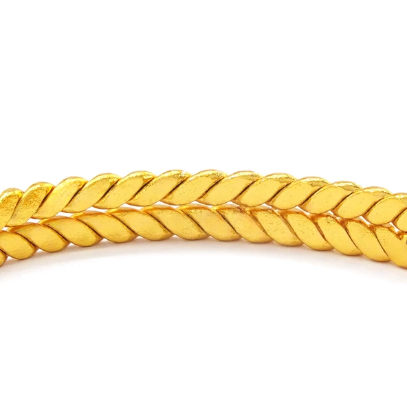 İmitasyon Burma Bilezik Başak Model 8 mm - 6 Adet BSET-103 - 5