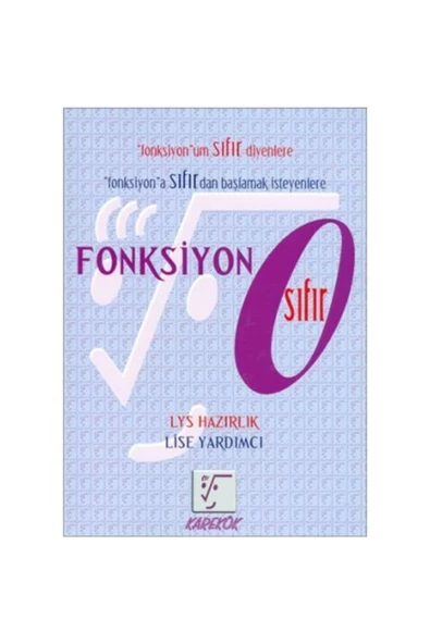 Karekök Yayınları Fonksiyon Sıfır