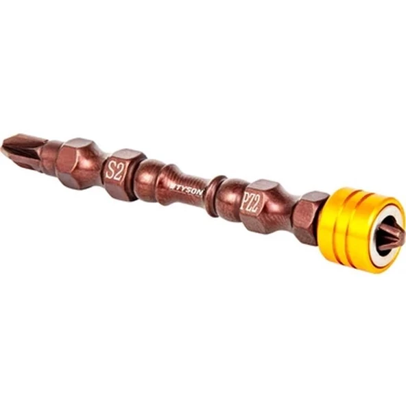 TYSON MIKNATISLI ÇİFT YÖNLÜ BİTS UÇ PZ2x65