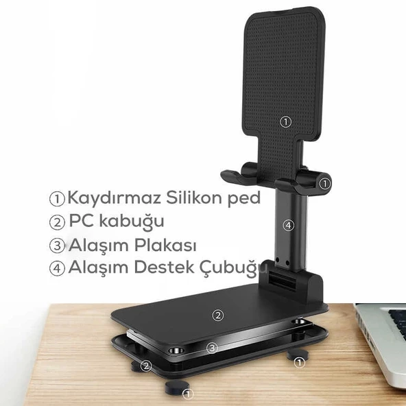 Redclick Ms-11 Tablet Telefon Standı - 5