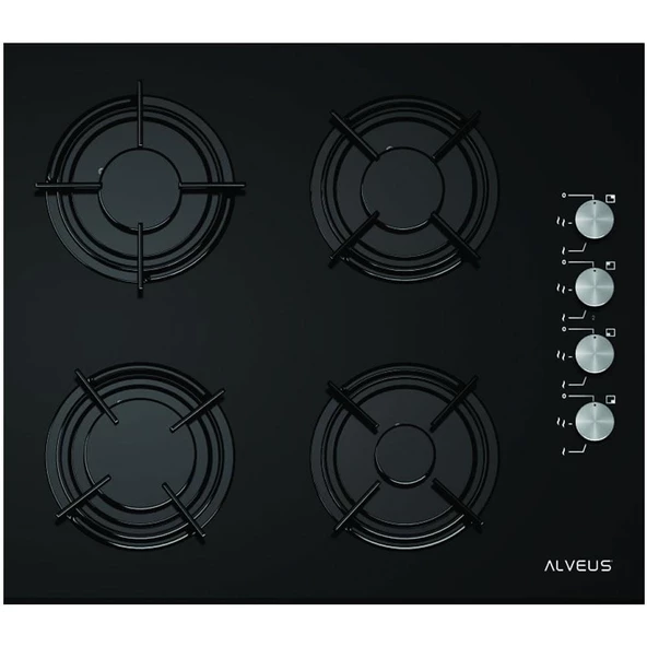 Alveus 6 Program Dijital Turbo Ankastre Cam Set - Siyah - 3