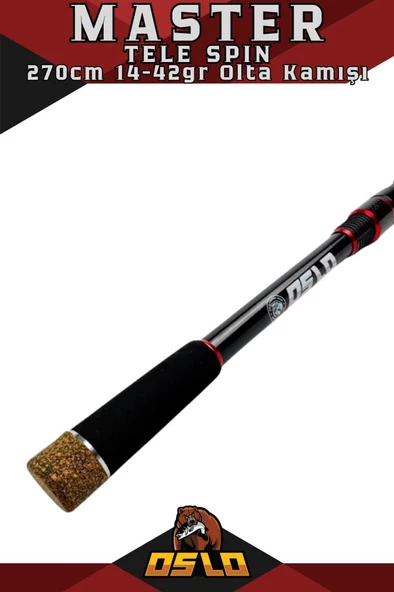 Oslo Master 270cm 14-42 gr Tele Spin Olta Kamışı - Resim 2