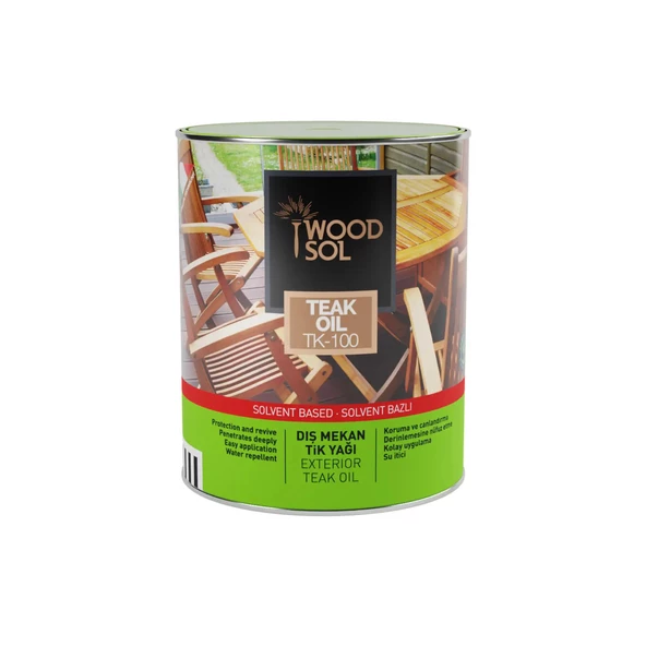 Woodsol Ahşap Tik Yağı 0.75 l - 2