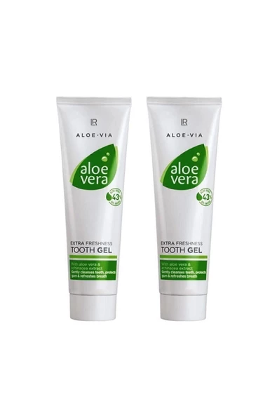 2'li Set Aloe Vera Diş Macunu 100 ml Yeni Tarihli Ürün