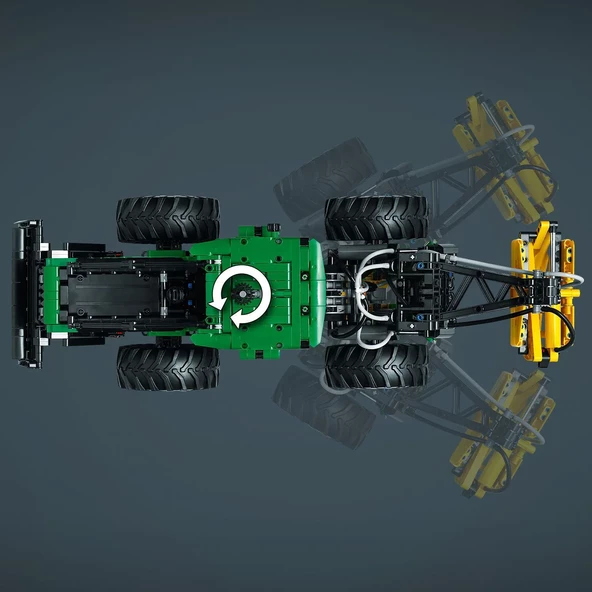 LEGO  Technic John Deere 948L-II Orman Makinesi 42157 - Ağır Vasıtaları Seven 11 Yaş ve Üzeri Çocuklar İçin  Yaratıcı Oyuncak Yapım Seti (1.492 Parça) - Resim 4