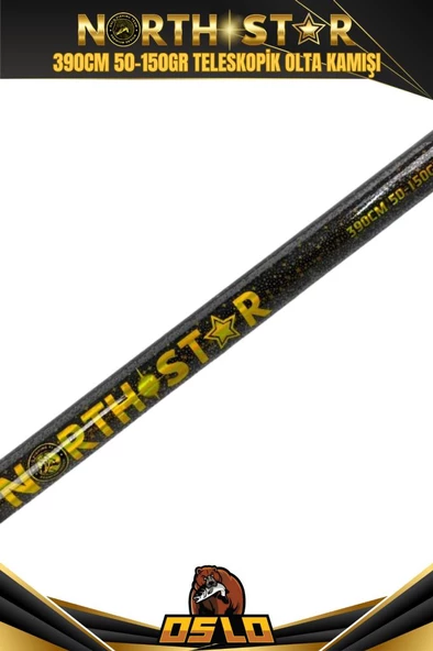 Oslo North Star 390cm 50-150gr Teleskopik Olta Kamışı - 3