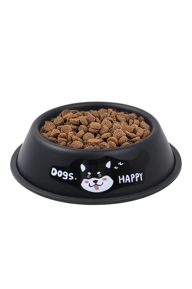 RENKli Metal Mama Kabı, Kedi Köpek Mama Su Kabı 20 cm - 2
