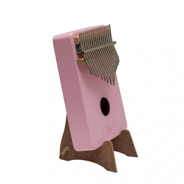 Kalimba Full Set -Hediye Paketi - Stand- Sarkı Notalar Bebek Pembesi - 2