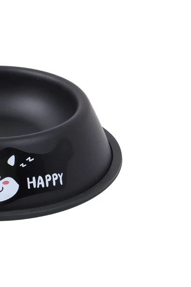 RENKli Metal Mama Kabı, Kedi Köpek Mama Su Kabı 20 cm - 5