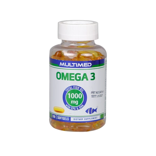 Omega 1000 Mg Balik Yagi 100 Gel Seffaf