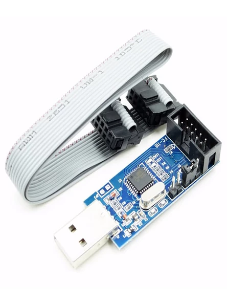 Usbasp V2.0 Atmel Mcu Programlayıcı Avr Prog Usb Asp Isp Arduino Atmega Attıny Avrdude - Resim 3