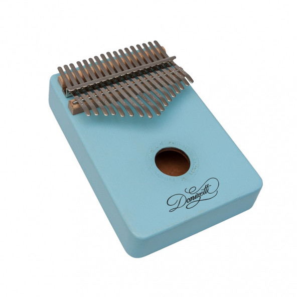 Kalimba Full Set -Hediye Paketi - Stand- Sarkı Notalar Bebek Mavisi - 1