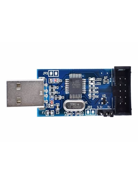 Usbasp V2.0 Atmel Mcu Programlayıcı Avr Prog Usb Asp Isp Arduino Atmega Attıny Avrdude - Resim 2