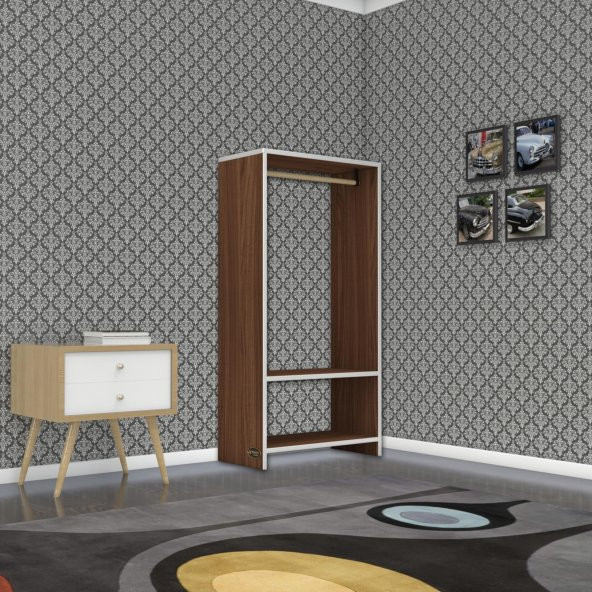 Kenzlife giysi dolabı rüknettin 120X060X30 cvz gardırop - Resim 2