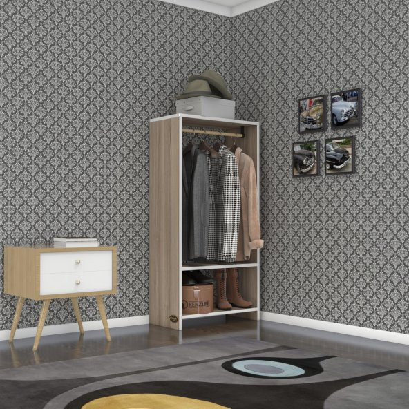 Kenzlife giysi dolabı rüknettin 120*060*30 crd gardırop