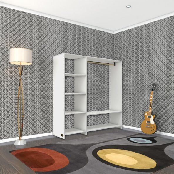 Kenzlife giysi dolabı mükremin 150X150X40 byz gardırop - 3
