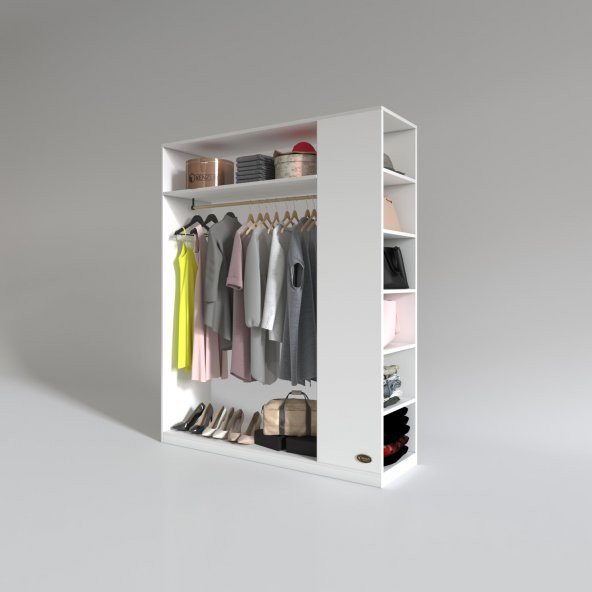 Kenzlife giysi dolabı bayram 180*150*40 byz gardırop - Resim 2