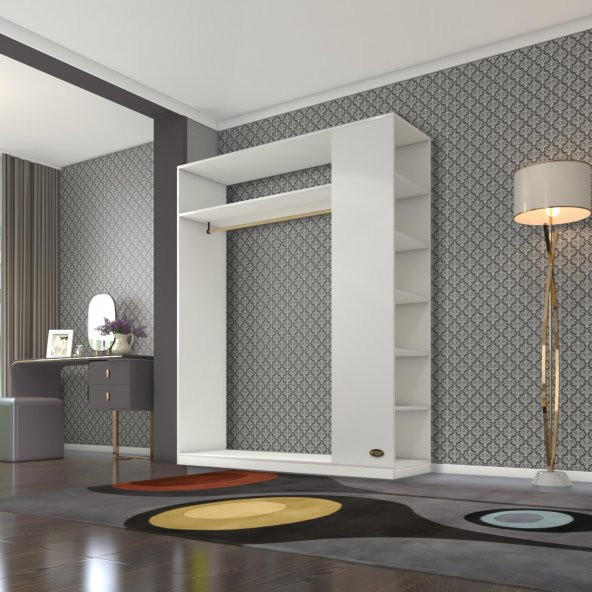 Kenzlife giysi dolabı bayram 180*150*40 byz gardırop - Resim 3