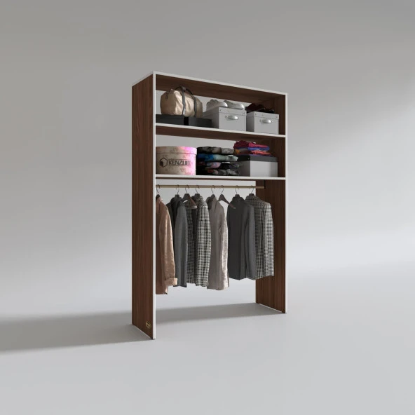 Kenzlife giysi dolabı hayrettin 180*120*40 cvz gardırop - Resim 2